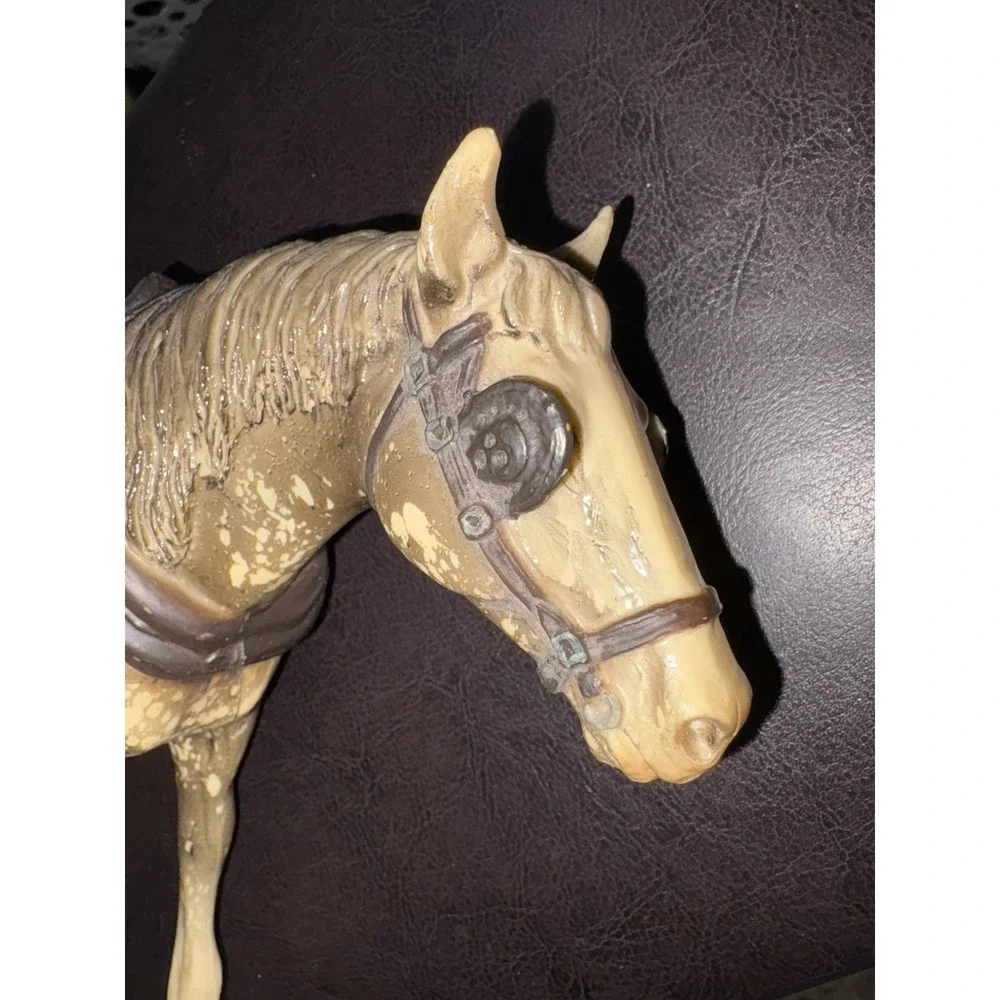 Vintage Breyer Old Timer #205 Dapple Gray Harness Horse Model No Hat